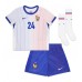 Maillot de foot France Ibrahima Konate #24 Extérieur vêtements enfant Europe 2024 Manches Courtes (+ pantalon court)